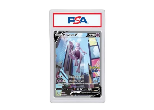 2022 Pokemon GO 072 Full Art/Mewtwo V (PSA or BGS Graded)
