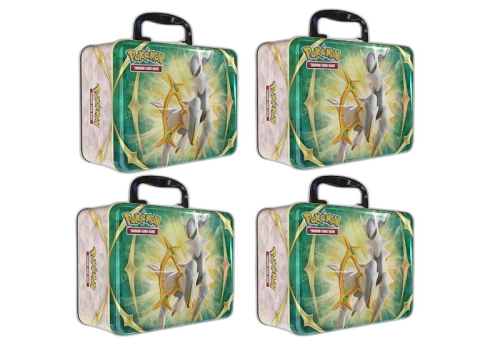 2022 Pokémon Sword & Shield Collector's Chest Tin 4x Lot