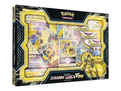 2022 Pokémon Sword & Shield Zeraora VMAX & VSTAR Battle Box