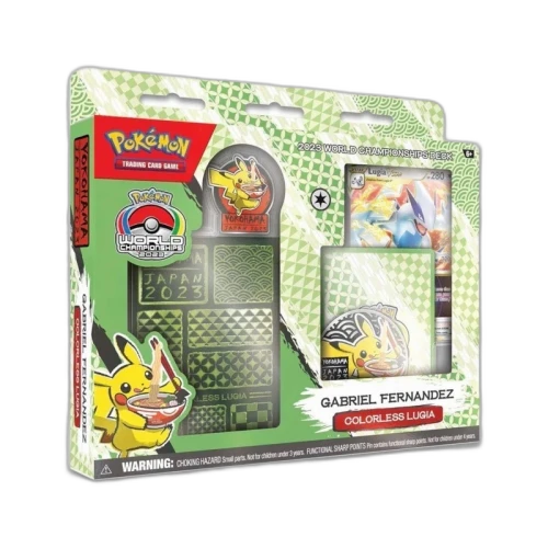 2023 Pokèmon 2023 World Championships Deck Gabriel Fernandez Colorless Lugia Box