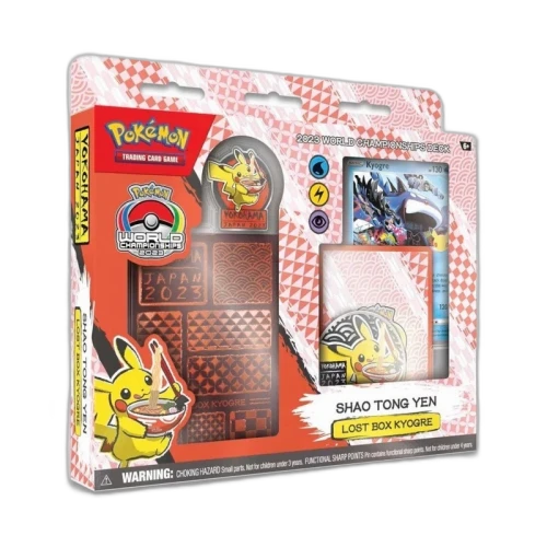 2023 Pokèmon 2023 World Championships Deck Shao Tong Yen Lost Box Kyogre Box