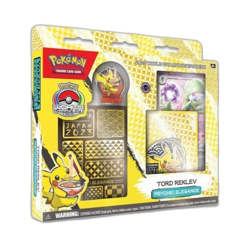 2023 Pokèmon 2023 World Championships Deck Tord Reklev Psychic Elegance Box