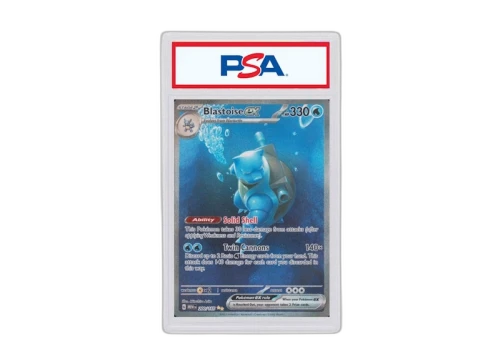 2023 Pokemon Mew EN-151 200 Blastoise ex Special Illustration Rare (PSA or BGS Graded)