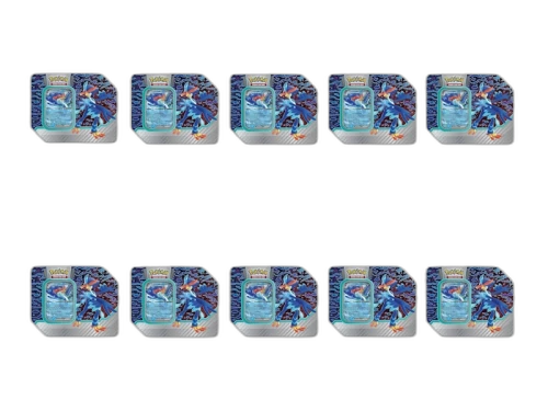 2023 Pokémon Pokémon TCG Paldea Partners Quaquaval EX Tin (English) 10x Lot