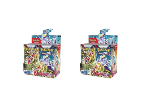 2023 Pokémon Scarlet and Violet Base Set Booster Box 2x Lot