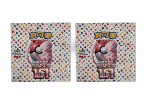 2023 Pokémon Scarlet & Violet 151 Enhanced Expansion Pack (sv2aF) Booster Box (Traditional Chinese) 2x Lot