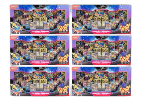 2024 Pokémon Legendary Warriors Premium Collection 6x Lot