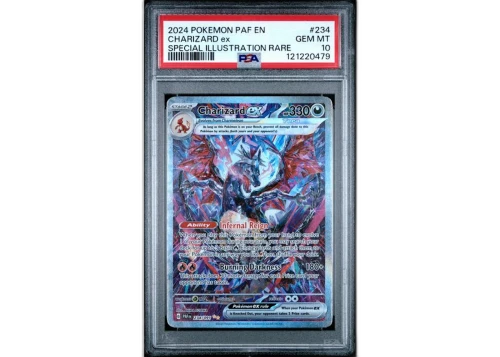 2024 Pokémon Paldean Fates Charizard ex Special Illustration Rare #234 PSA 10