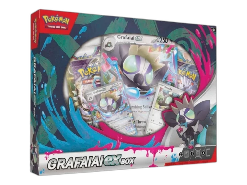 2024 Pokémon Scarlet & Violet Grafaiai EX Collection Box