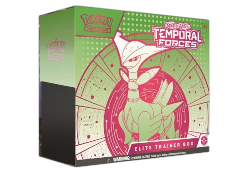 2024 Pokémon Scarlet & Violet Temporal Forces (Iron Leaves) Elite Trainer Box