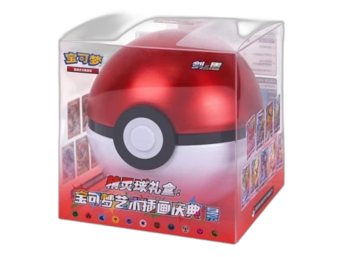 2024 Pokémon Sword & Shield Poke Ball Pokemon Art Illustration Celebration Jing Box (Simplified Chinese)