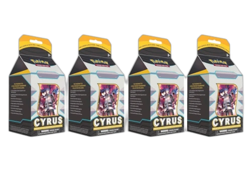 2024 Pokémon Sword & Shield Premium Tournament Collection Cyrus 4x Lot