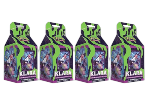 2024 Pokémon Sword & Shield Premium Tournament Collection Klara 4x Lot