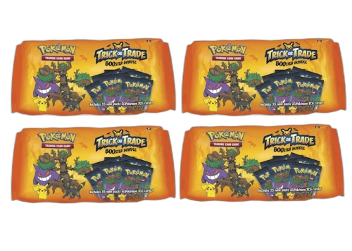 2024 Pokémon Trick or Trade Halloween BOOster Bundle (35 Pack) 4x Lot