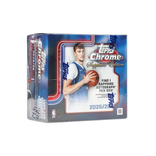 2025-26 Topps Chrome Sapphire Edition Basketball Hobby Box
