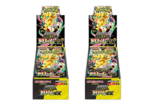 2025 Pokémon Mega Evolution Dream ex Booster Box (Japanese) 2x Lot