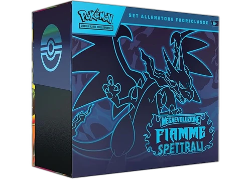 2025 Pokémon Mega Evolution Ghostly Flames (Phantasmal Flames) ETB Elite Trainer Box (Italian)
