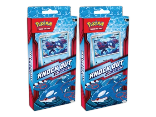 2025 Pokémon Mega Evolution Kyogre Knock Out Collection 2x Lot