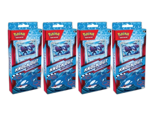 2025 Pokémon Mega Evolution Kyogre Knock Out Collection 4x Lot