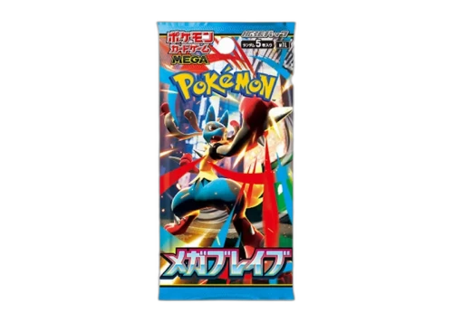 2025 Pokémon Mega Evolution Mega Brave M1L Booster Pack (Japanese)