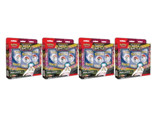 2025 Pokémon Mega Evolution Mega Diancie ex Metal Battle Deck 4x Lot