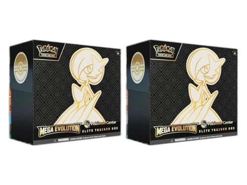 2025 Pokémon Mega Evolution Mega Gardevior Elite Trainer Box (Pokemon Center) 2x Lot