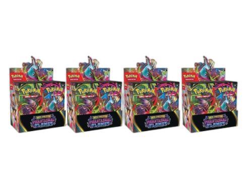 2025 Pokémon Mega Evolution Phantasmal Flames Booster Box 4x Lot