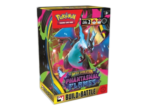 2025 Pokémon Mega Evolution Phantasmal Flames Build & Battle Box