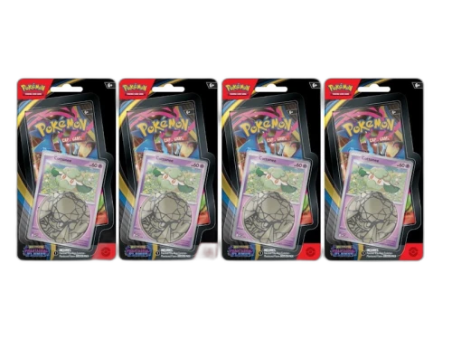 2025 Pokémon Mega Evolution Phantasmal Flames Cottonee Blister Pack 4x Lot