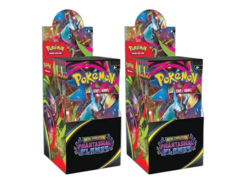 2025 Pokémon Mega Evolution Phantasmal Flames Half Booster Box 2x Lot