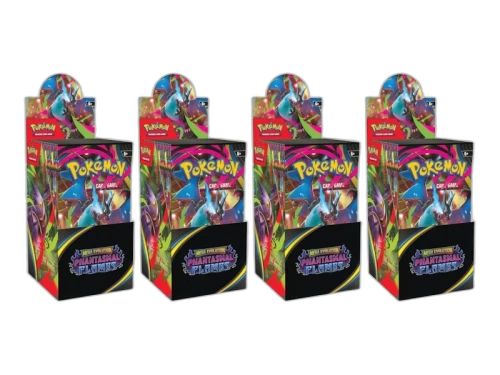 2025 Pokémon Mega Evolution Phantasmal Flames Half Booster Box 4x Lot