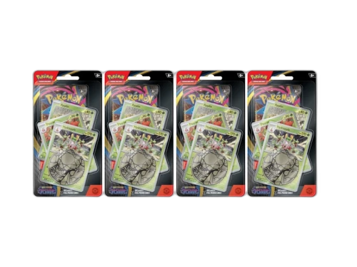 2025 Pokémon Mega Evolution Phantasmal Flames Hydrapple Blister Pack 4x Lot