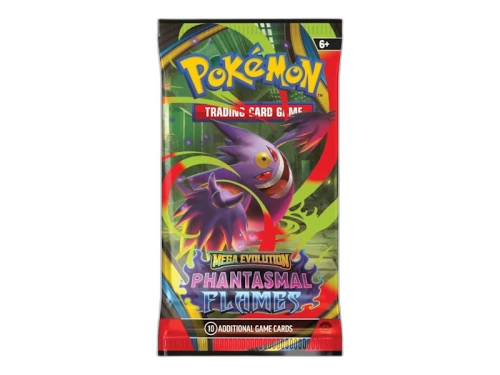 2025 Pokémon Mega Evolution Phantasmal Flames Mega Gengar Booster Pack