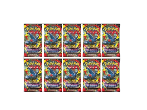 2025 Pokémon Mega Evolution Phantasmal Flames Mega Heracross Booster Pack 10x Lot