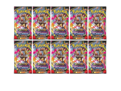 2025 Pokémon Mega Evolution Phantasmal Flames Mega Lopunny Booster Pack 10x Lot