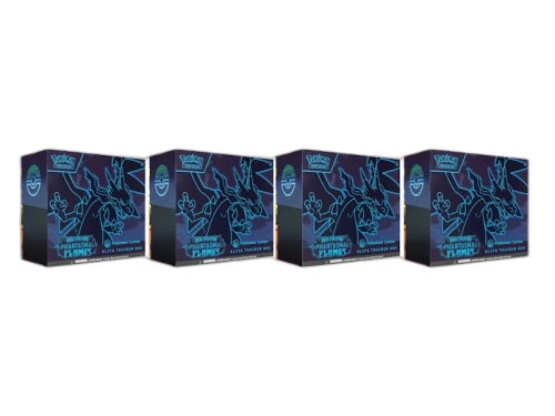 2025 Pokémon Mega Evolution Phantasmal Flames Pokemon Center Elite Trainer Box 4x Lot