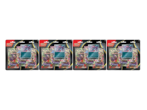 2025 Pokémon Mega Evolution Phantasmal Flames Sneasel 3Pk Booster Blister 4x Lot