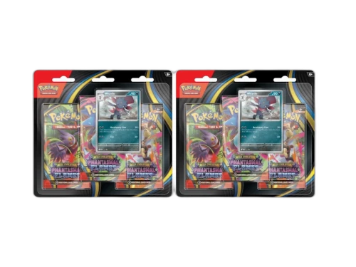 2025 Pokémon Mega Evolution Phantasmal Flames Weavile 3Pk Booster Blister 2x Lot