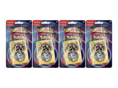 2025 Pokémon Mega Evolution Raikou 2 Booster Blister Pack 4x Lot