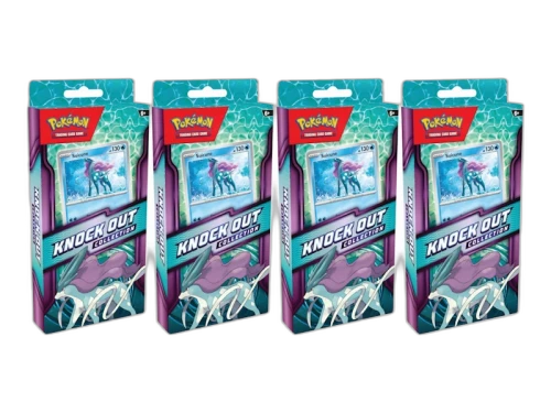 2025 Pokémon Mega Evolution Suicune Knock Out Collection 4x Lot