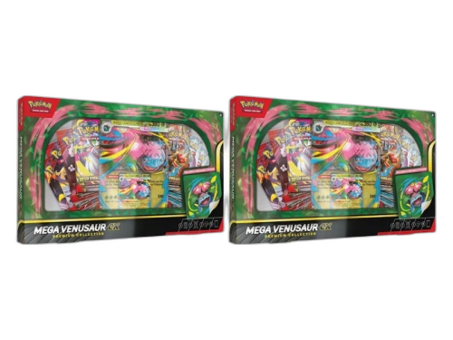 2025 Pokémon Mega Evolution Venusaur ex Premium Collection 2x Lot