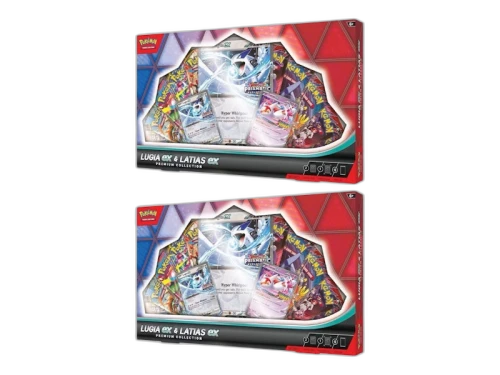 2025 Pokémon Prismatic Evolution Lugia ex & Latias ex Premium Collection Box 2x Lot