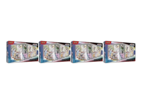 2025 Pokémon Prismatic Evolutions Premium Figure Box (French) 4x Lot