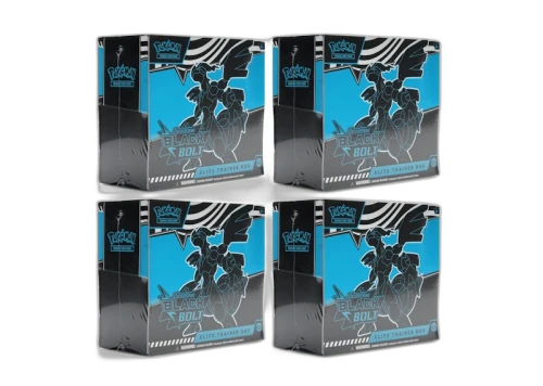 2025 Pokémon Scarlet & Violet Black Bolt Elite Trainer Box 4x Lot