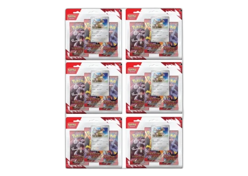 2025 Pokémon Scarlet & Violet Destined Rivals 3 Pack Blister Pack 6x Lot