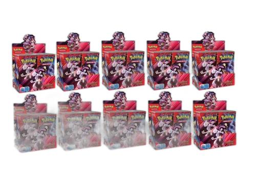 2025 Pokémon Scarlet & Violet Destined Rivals Booster Box 10x Lot
