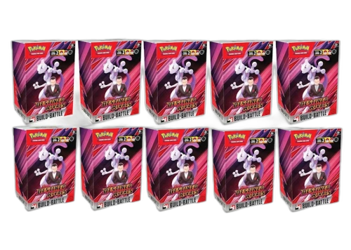 2025 Pokémon Scarlet & Violet Destined Rivals Build & Battle Box 10x Lot