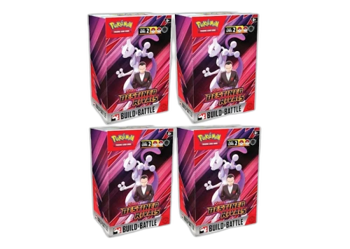2025 Pokémon Scarlet & Violet Destined Rivals Build & Battle Box 4x Lot
