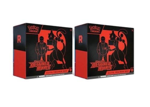 2025 Pokémon Scarlet & Violet Destined Rivals Elite Trainer Box 2x Lot