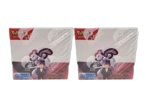 2025 Pokémon Scarlet & Violet Destined Rivals (Spanish) Booster Box 2x Lot